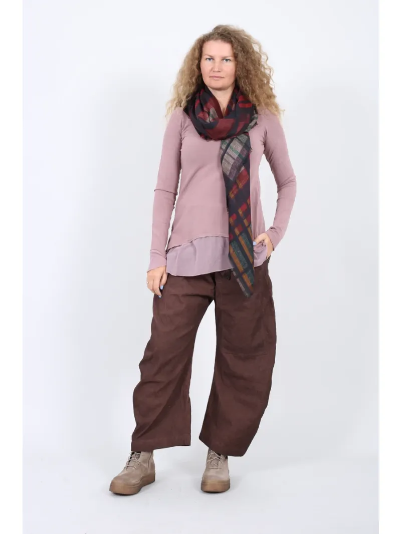 Rundholz Black Label - Туника-рубашка с сетчатым краем - 2263510501