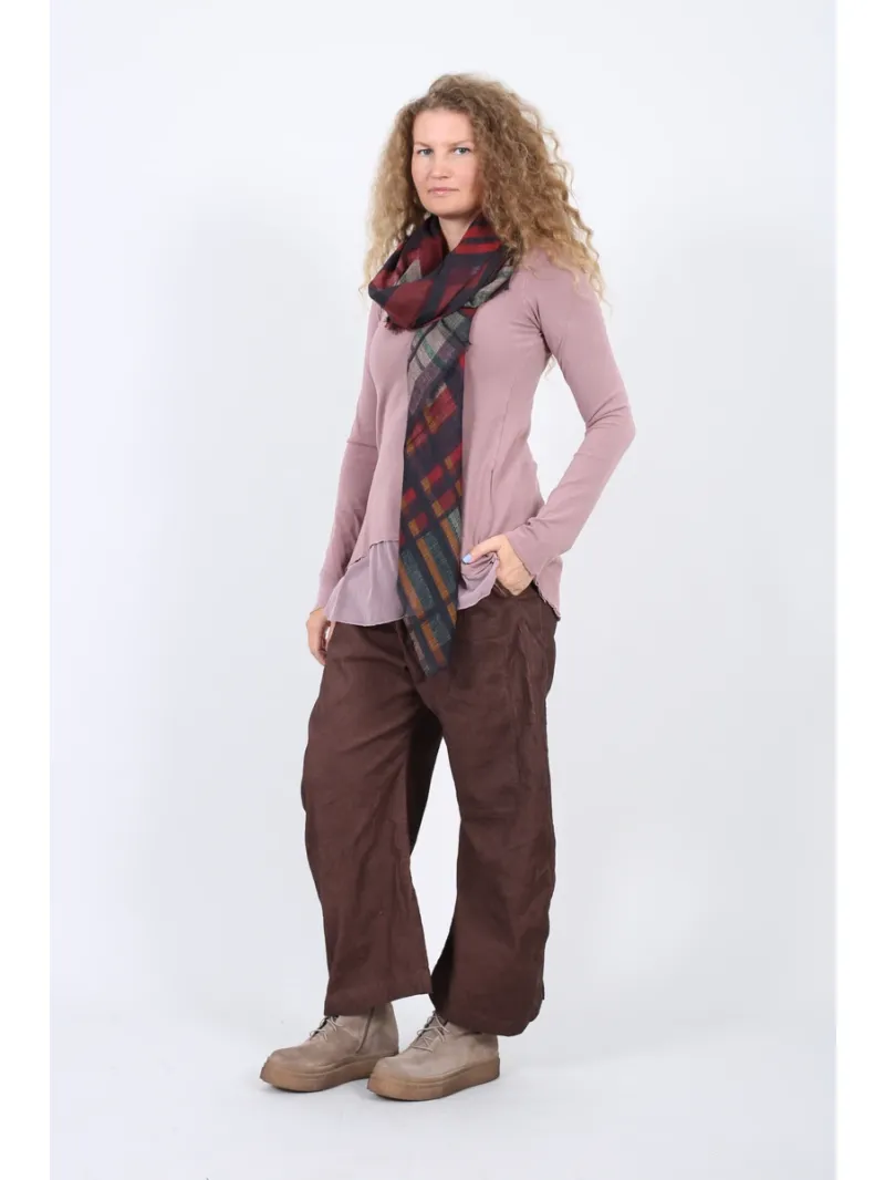 Rundholz Black Label - Туника-рубашка с сетчатым краем - 2263510501