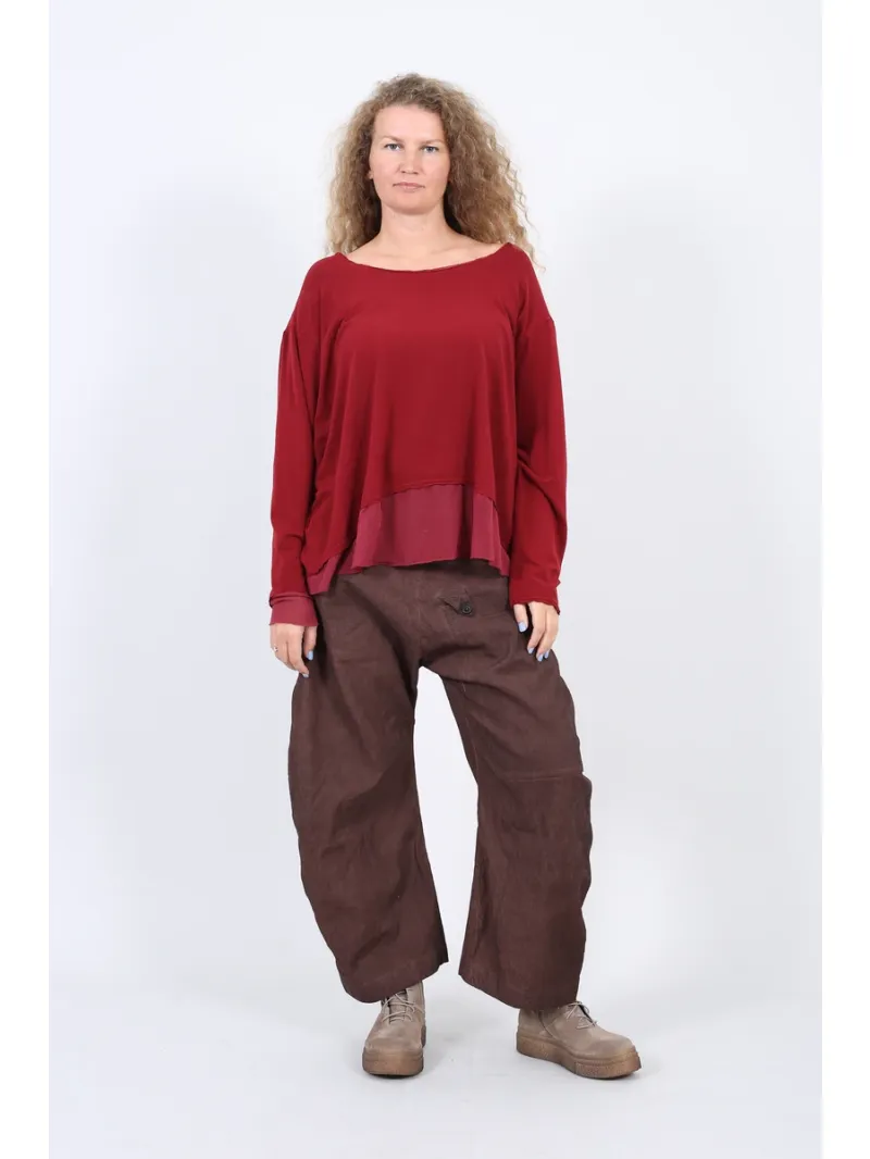 Rundholz Black Label - Oversized-рубашка из сетчатой ткани - 2263510502
