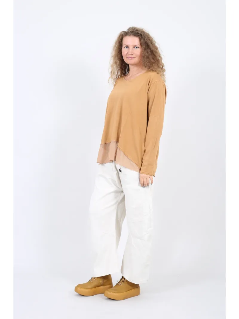 Rundholz Black Label - Oversized-рубашка из сетчатой ткани - 2263510502
