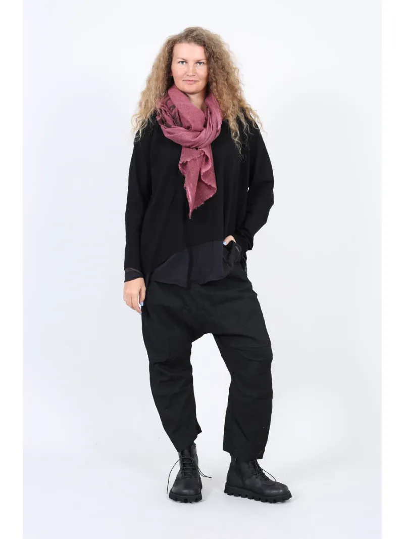 Rundholz Black Label - Oversized-рубашка из сетчатой ткани - 2263510502