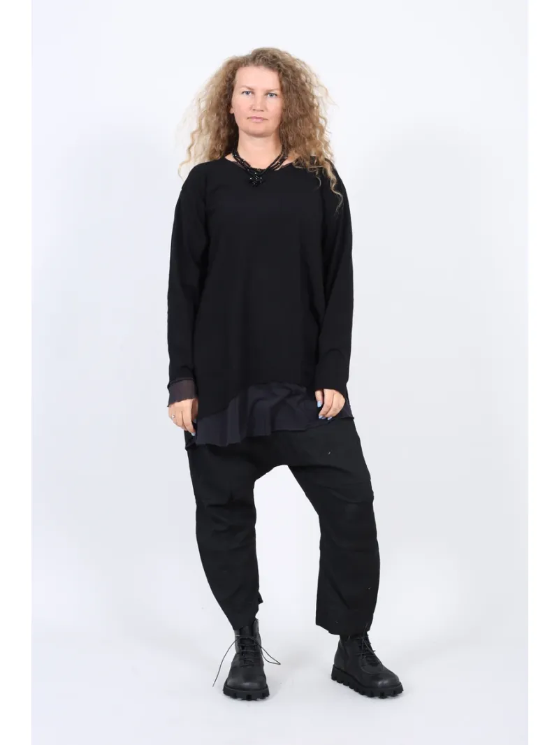 Rundholz Black Label - Оверсайз-туника из сетки - 2263510503