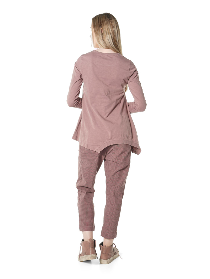 Rundholz Black Label - Jersey flammé avec ourlet asymétrique - 2263640512