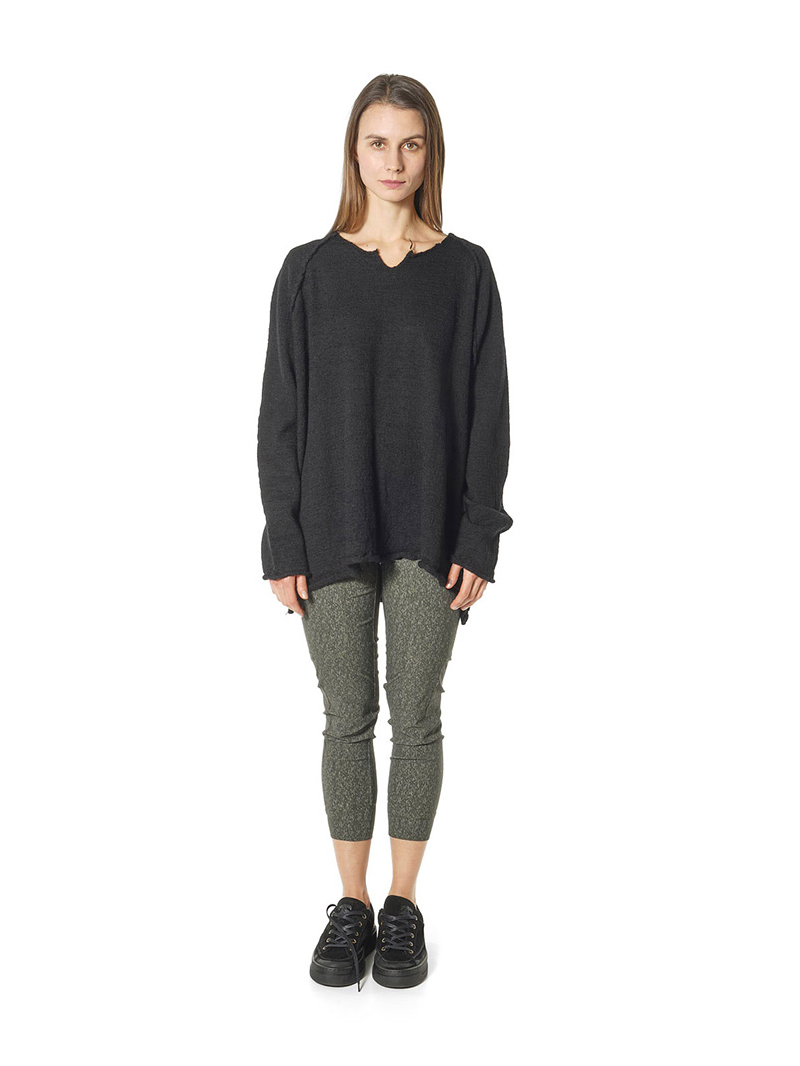 Rundholz Black Label - Pull en laine oversize coupe évasée - 2263890702