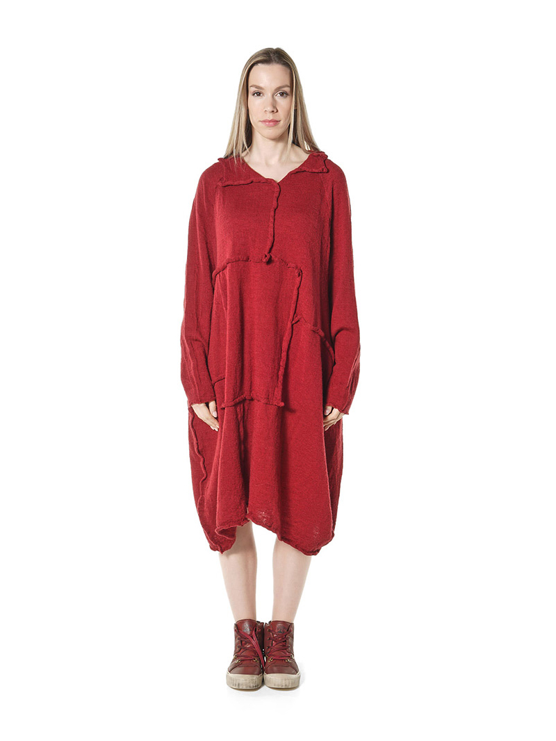 Rundholz Black Label - Ballonkleid aus wolle - 2263897309