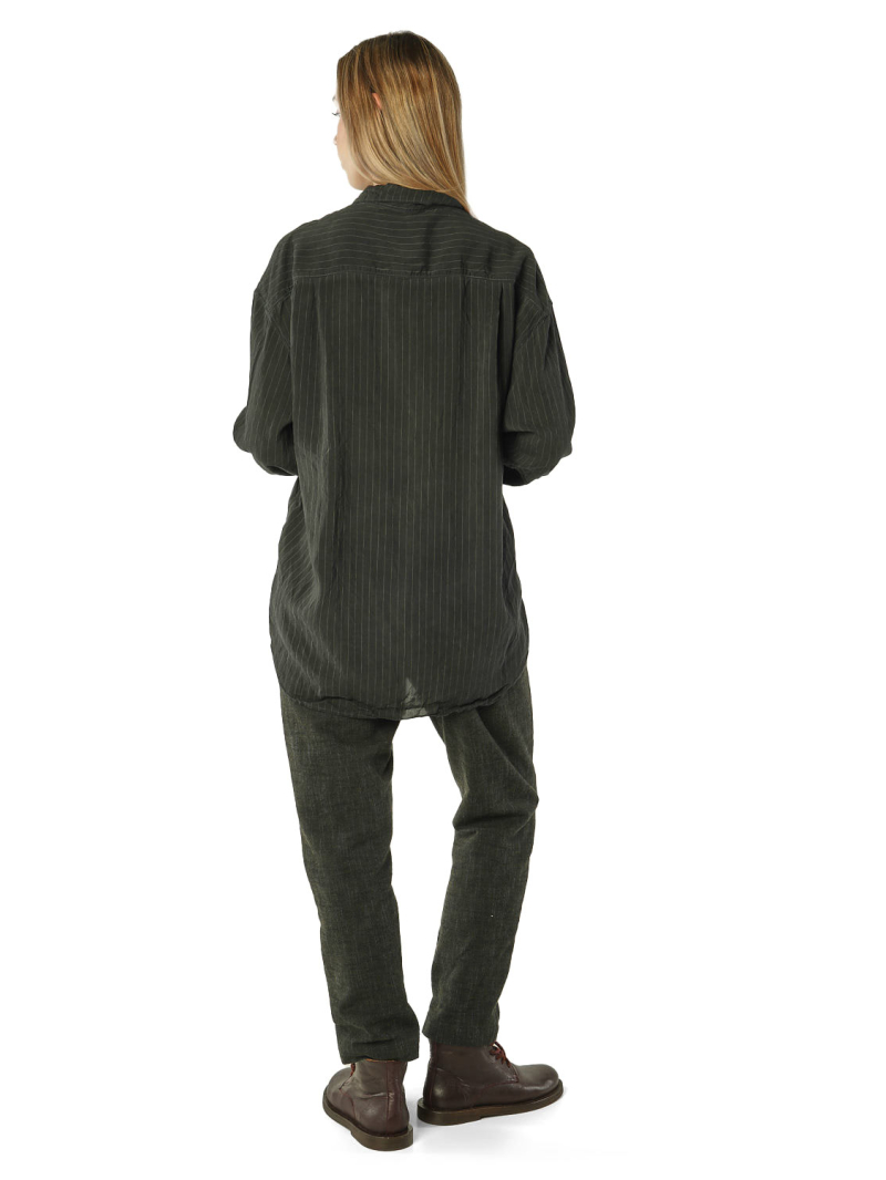 Rundholz - Oversized Hemd mit Streifen - 2264135502