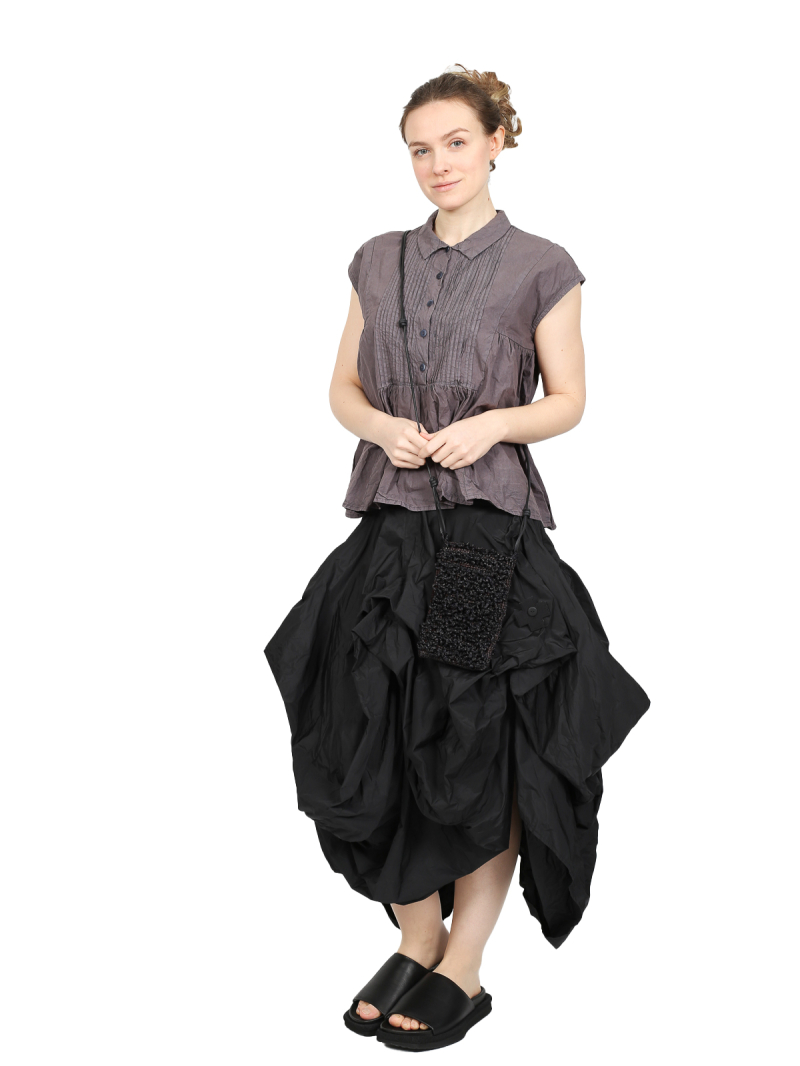 Pluslavie (Plü) - T Skirt Luxe Black - 3027