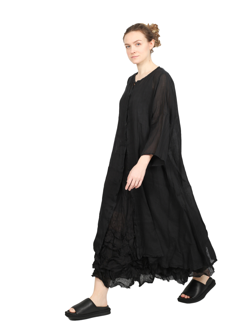 Privatsachen - Mantel Punktür - Nettel - Kaviar - 2110406