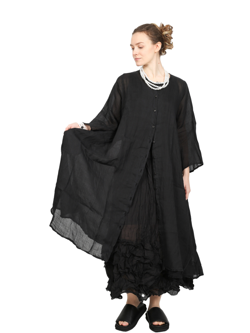 Privatsachen - Mantel Punktür - Nettel - Kaviar - 2110406