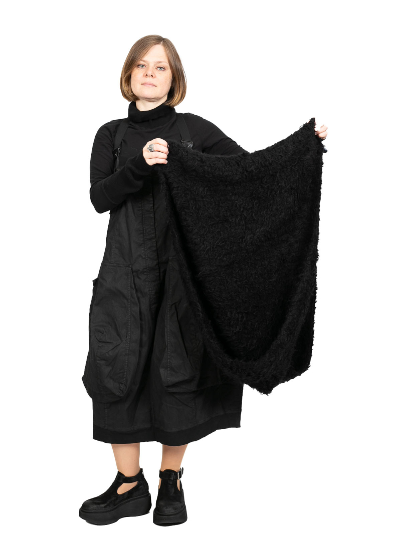 Rundholz - Уютный большой шарф-луп Black - 2241387712