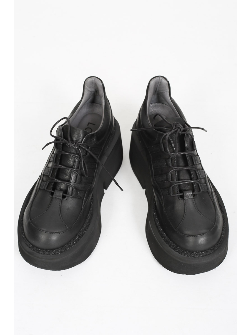 Lofina shoebox - Schuhe modell 8340 - gasoline nero - 8340