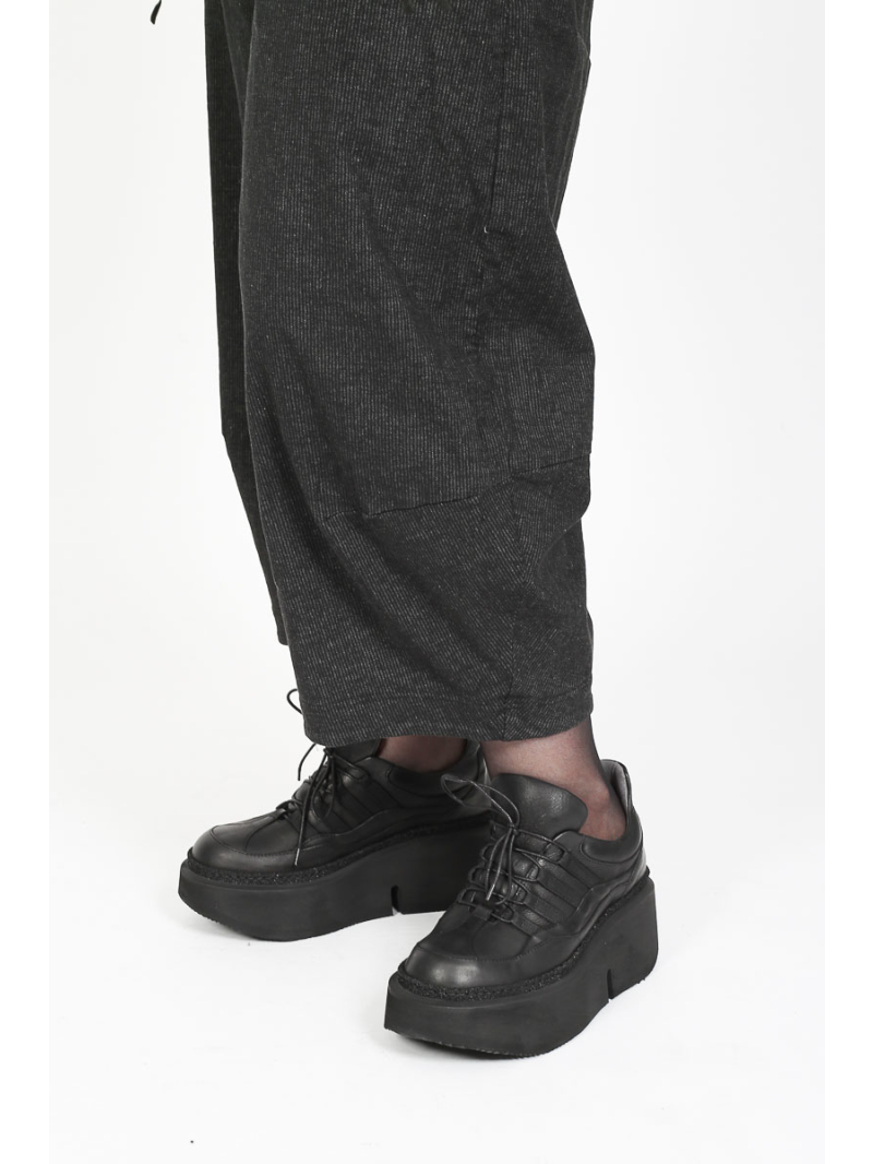 Lofina shoebox - Schuhe modell 8340 - gasoline nero - 8340