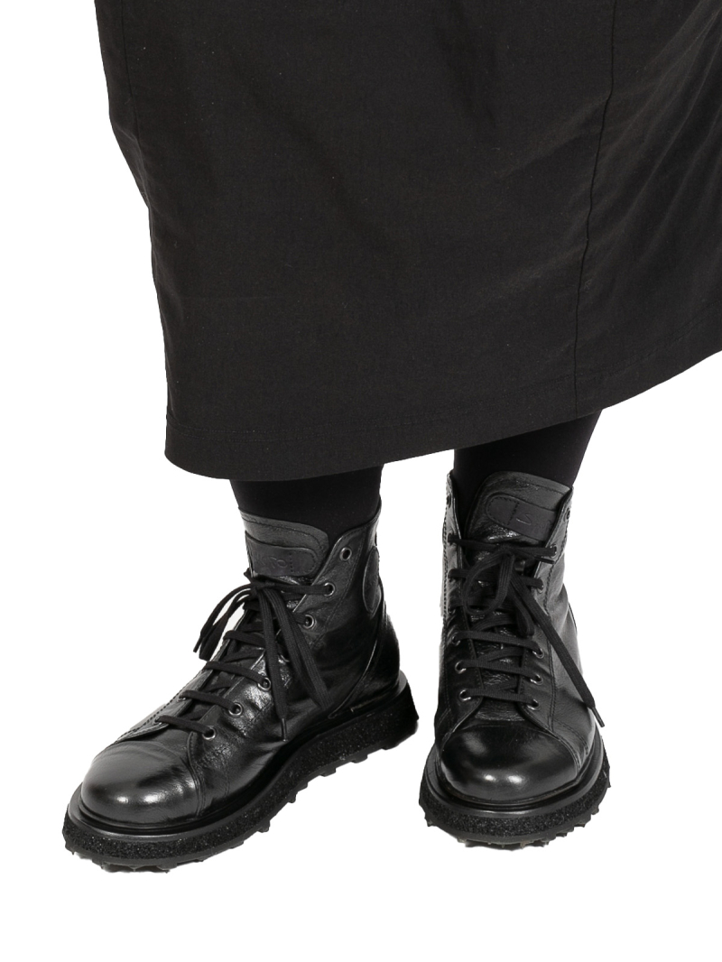 Shoto - Leather Boots Ankle High Kangaroo Leather Black - 51670