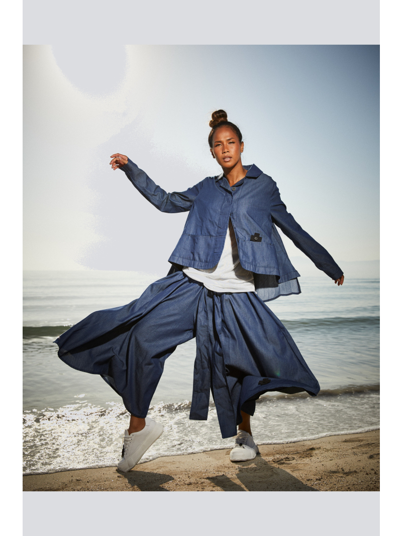 Pluslavie (plü) - Plissee pants - 10005