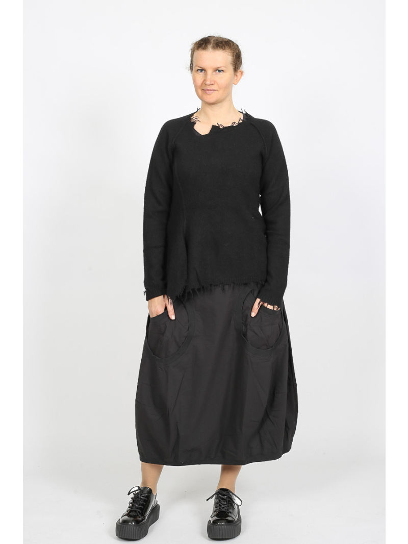 Rundholz - Waisted Rundholz sweater made from wool and yak - 2251530701