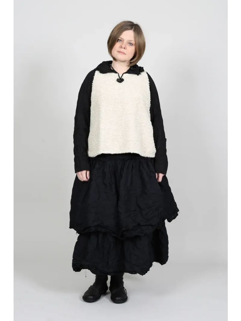 Privatsachen - Shirt korsagte - grungewolle - 261204