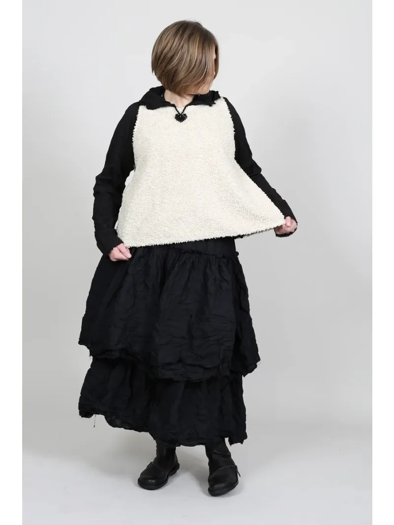 Privatsachen - Shirt korsagte - grungewolle - 261204