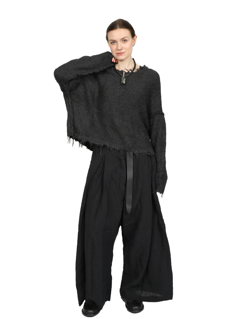 Rundholz - Lockerer tussah seiden strick pullover - 1251650704