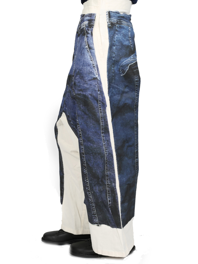 Rundholz DIP - Baggy baumwoll stretch hose - 1252110103