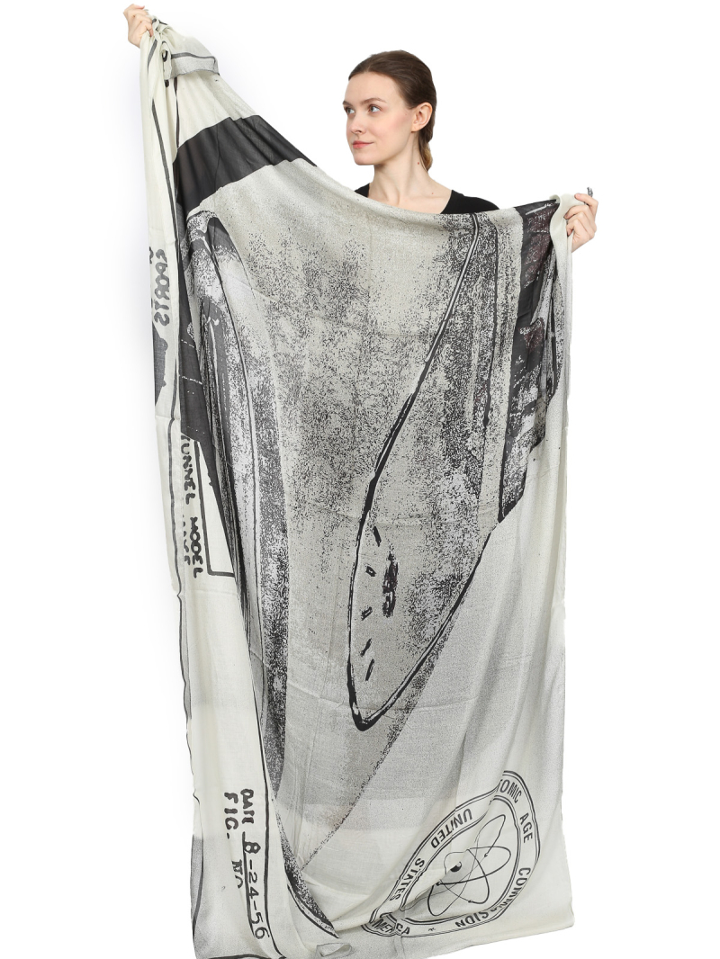 Rundholz - Rectangular printed scarf - 1251601401