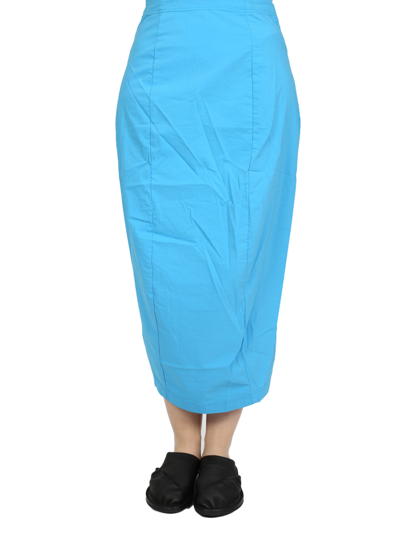 Rundholz Black Label - slim stretch skirt with elastic waistband - malibu - 1253630307