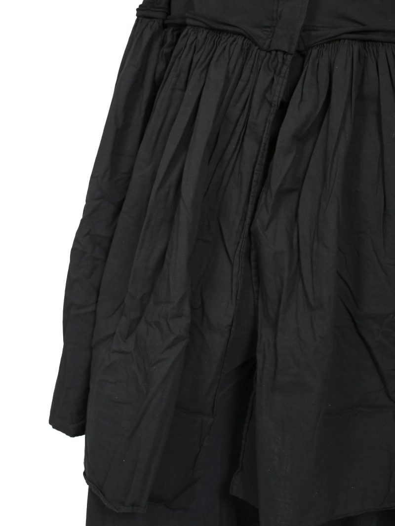 Rundholz DIP - Knielanger thin french terry mantel - 1252281209