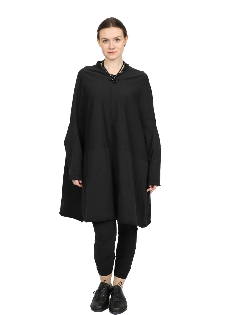 Rundholz DIP - Oversize thin french terry kleid - 1252280910