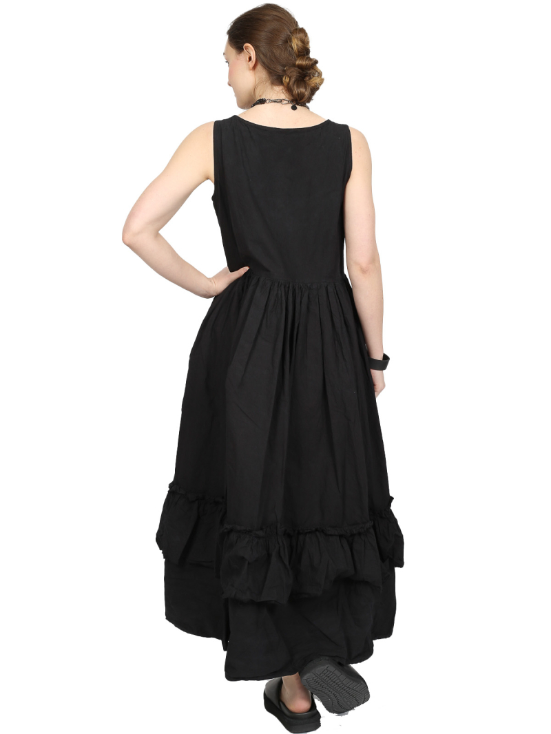 Privatsachen - Balanze dress - Noise cotton - Caviar - 251148