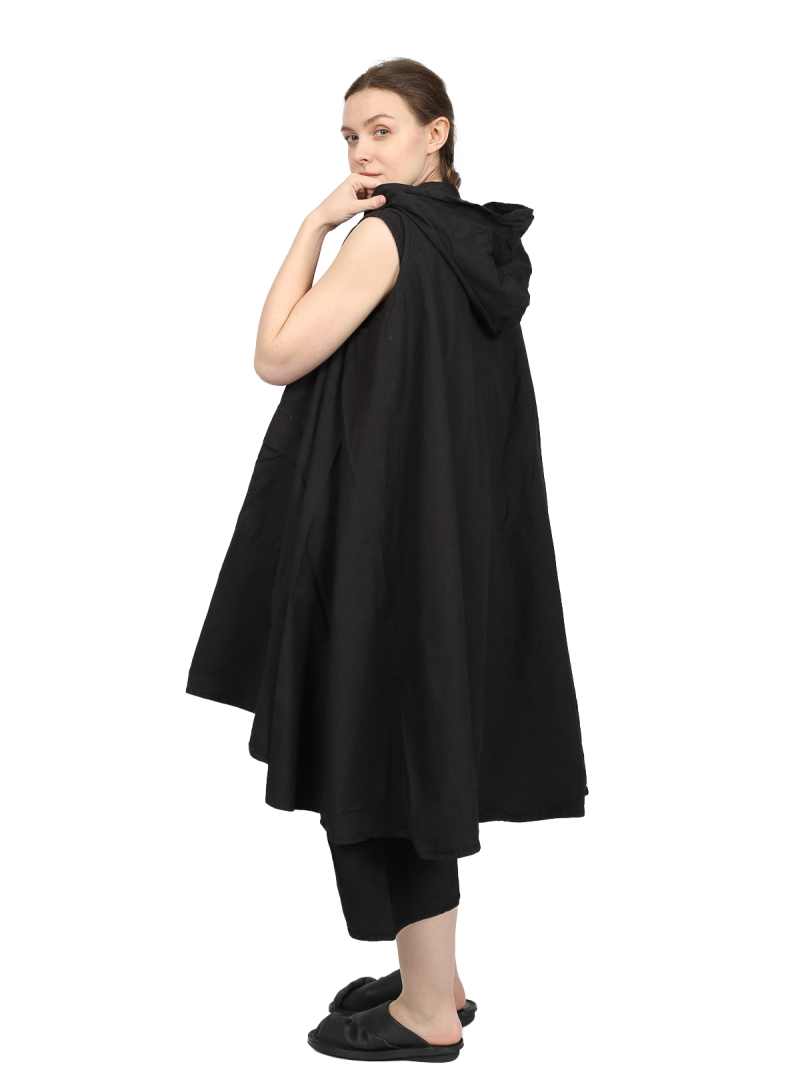 Privatsachen - Weste Verödense - Geräuschebaumwolle - Kaviar - 251062