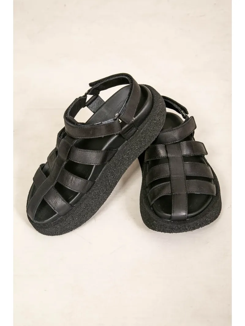 Lofina shoebox - Leder-fisherman-sandalen - 3391