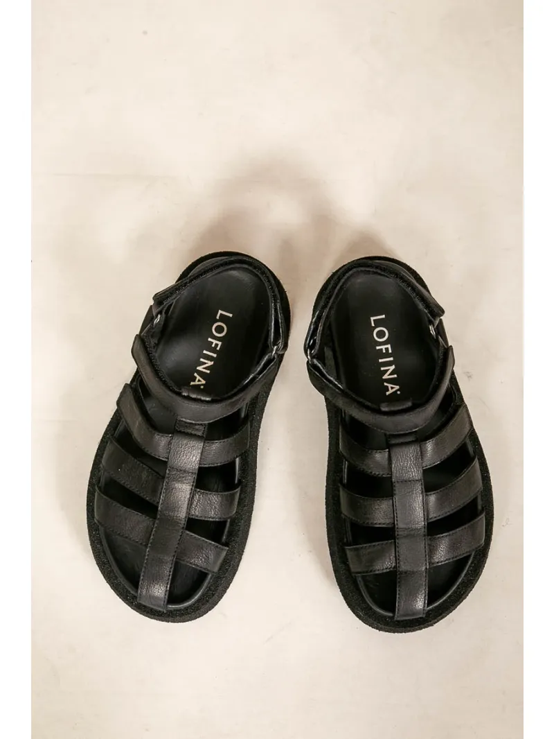 Lofina shoebox - Leder-fisherman-sandalen - 3391