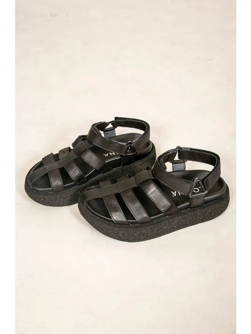 Lofina shoebox - Leder-fisherman-sandalen - 3391