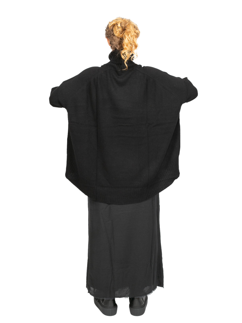 Rundholz Black Label - Джемпер из шерстяного микса с воротником-водолазкой черного цвета - 2243450706