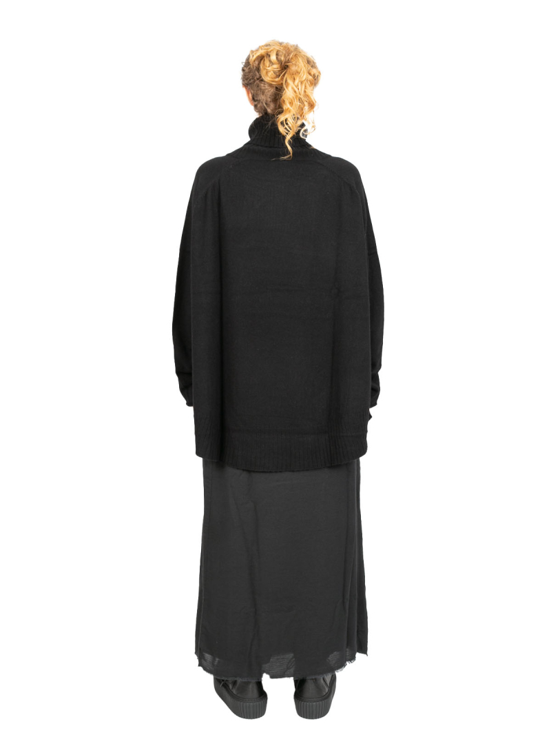 Rundholz Black Label - Джемпер из шерстяного микса с воротником-водолазкой черного цвета - 2243450706