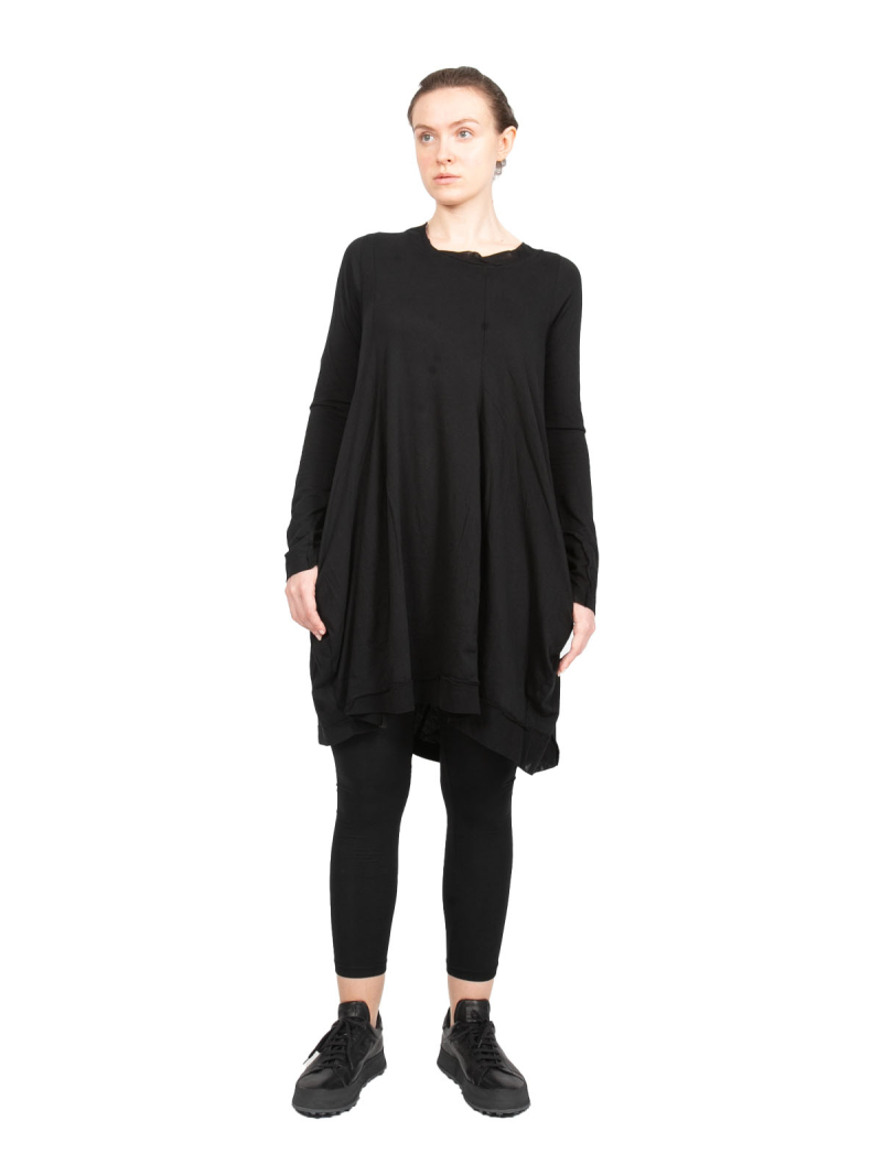 Rundholz Black Label - Леггинсы из хлопкового джерси-стрейч черного цвета - 2243470212