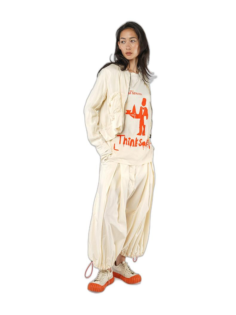 Rundholz DIP - Balloon-shaped poplin trousers - 1252530101