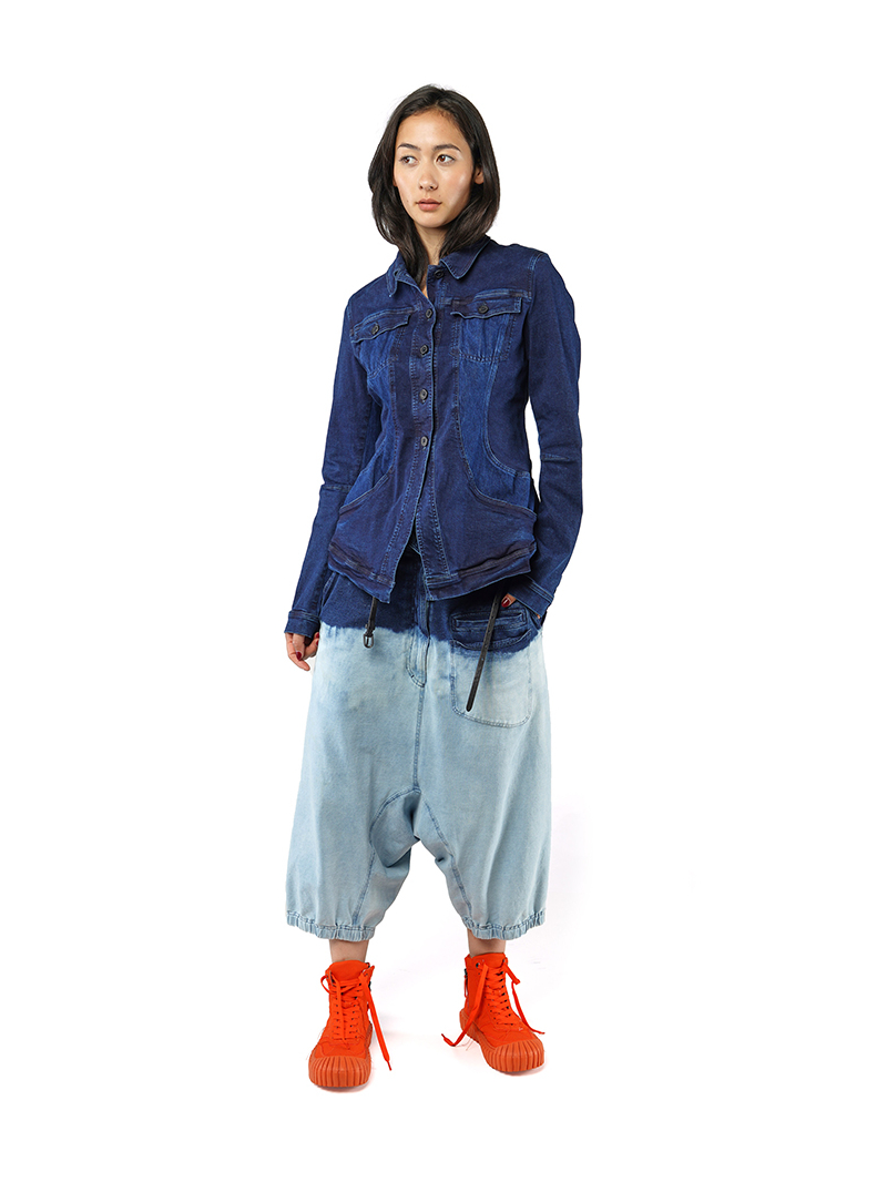 Rundholz DIP - Wadenlange joggjeans hose - 1252260103