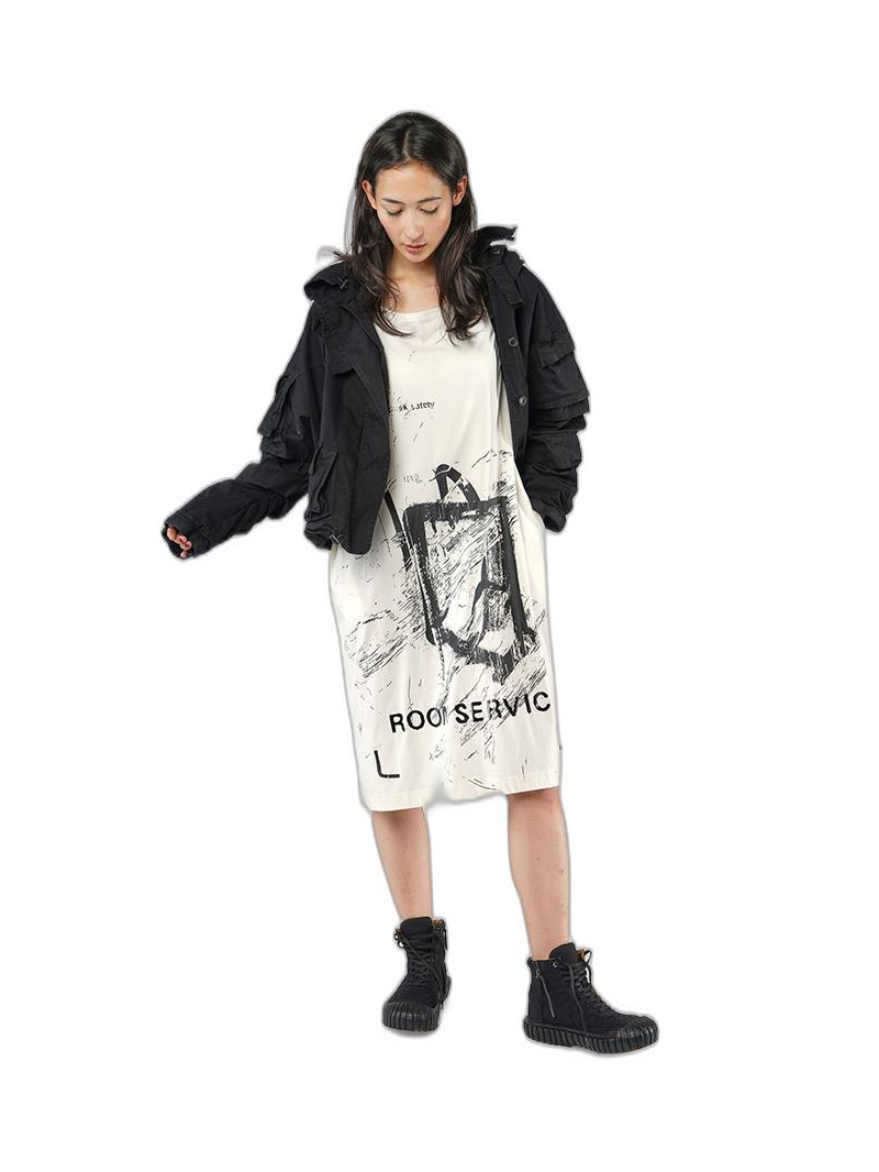 Rundholz DIP - Kastenförmige baumwoll twill stretch jacke - 1252601106