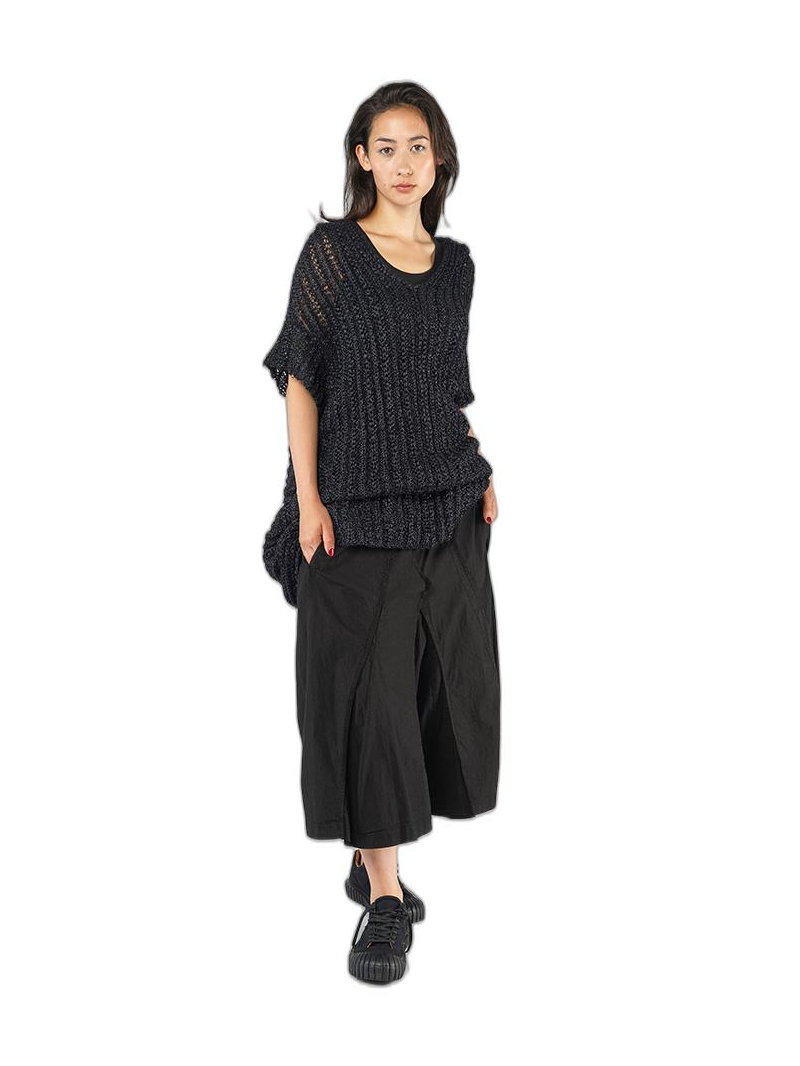 Rundholz DIP - Gerades schmales rippenjersey top - 1252340801