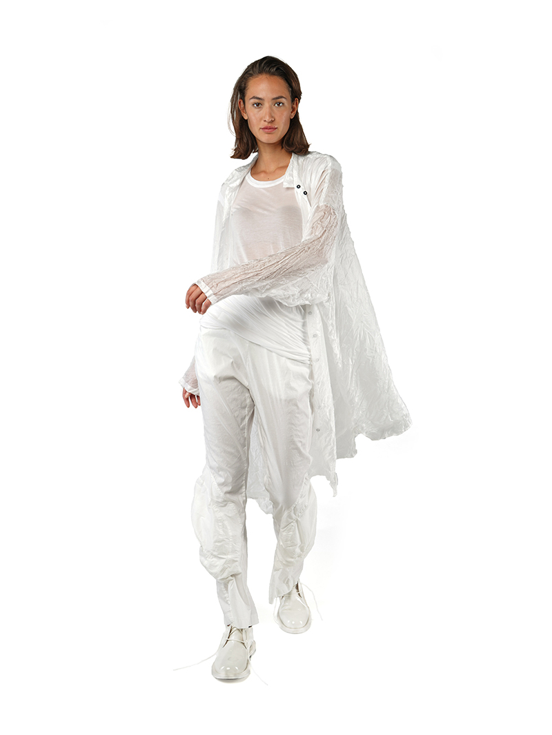 Rundholz - Oversize seiden kleid - 1251780905