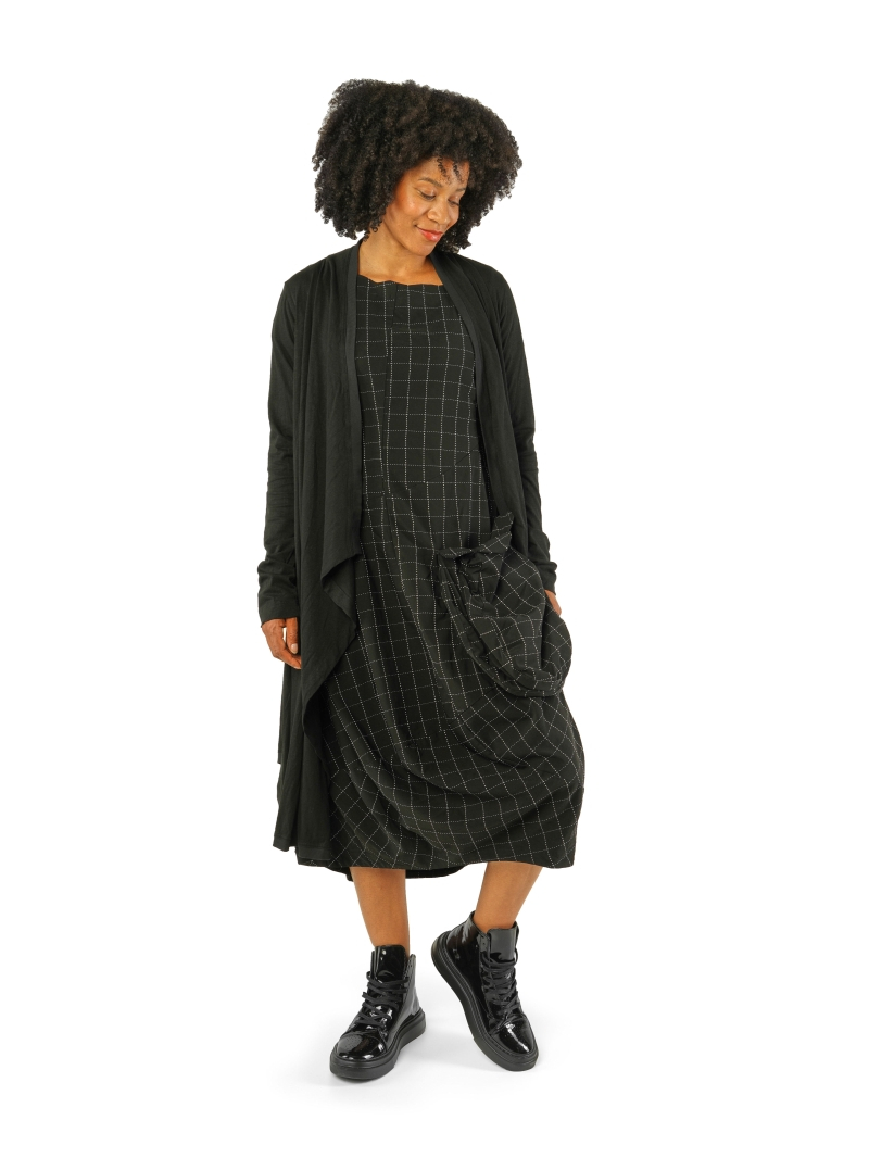 Rundholz Black Label - Kurzärmeliges Techno Stretch Kleid - 1263450907