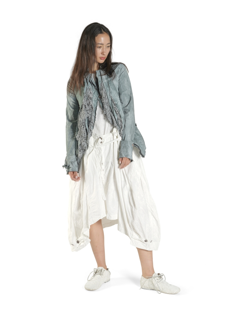 Rundholz DIP - Asymmetrische Viskose Stretch Jacke - 1262241115