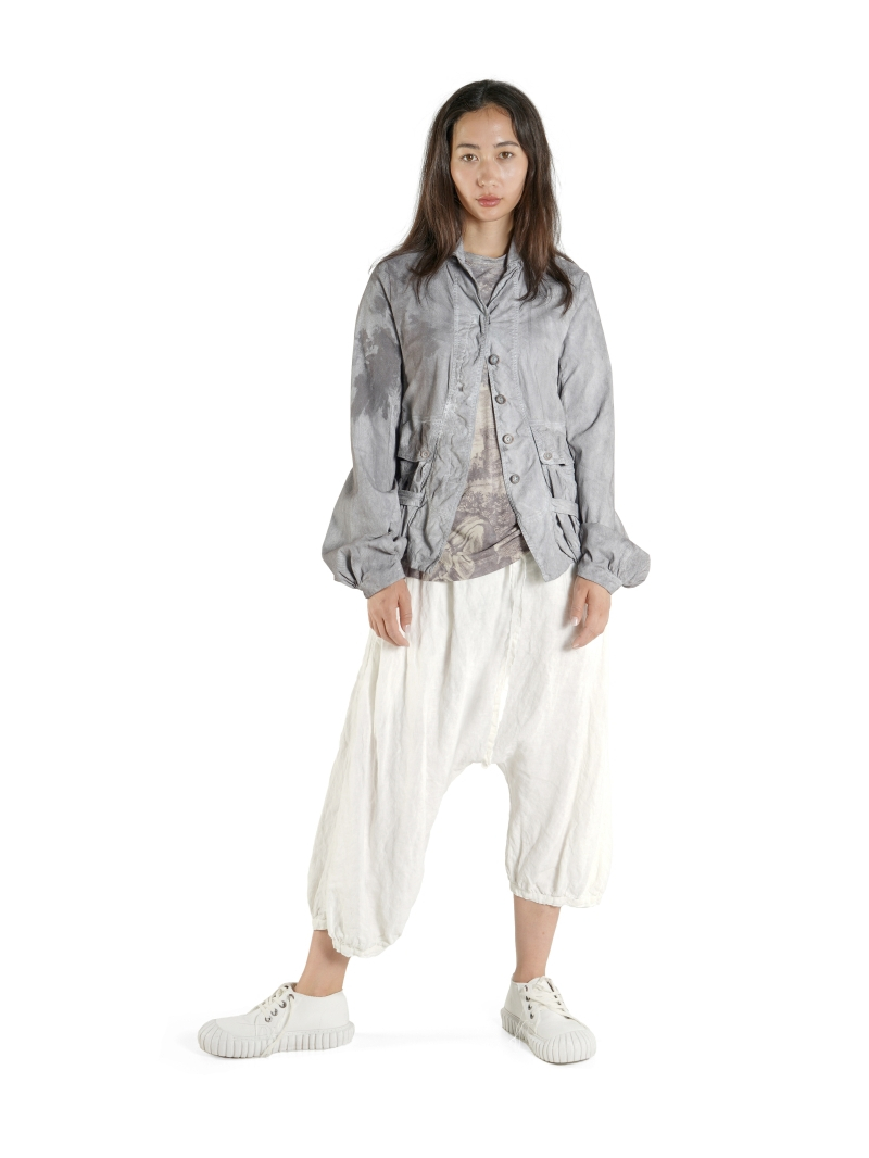 Rundholz DIP - Ballonförmige Leinen Hose - 1262670109