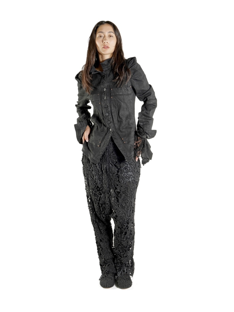 Rundholz DIP - Lockere Baumwollspitze Hose - 1262090124