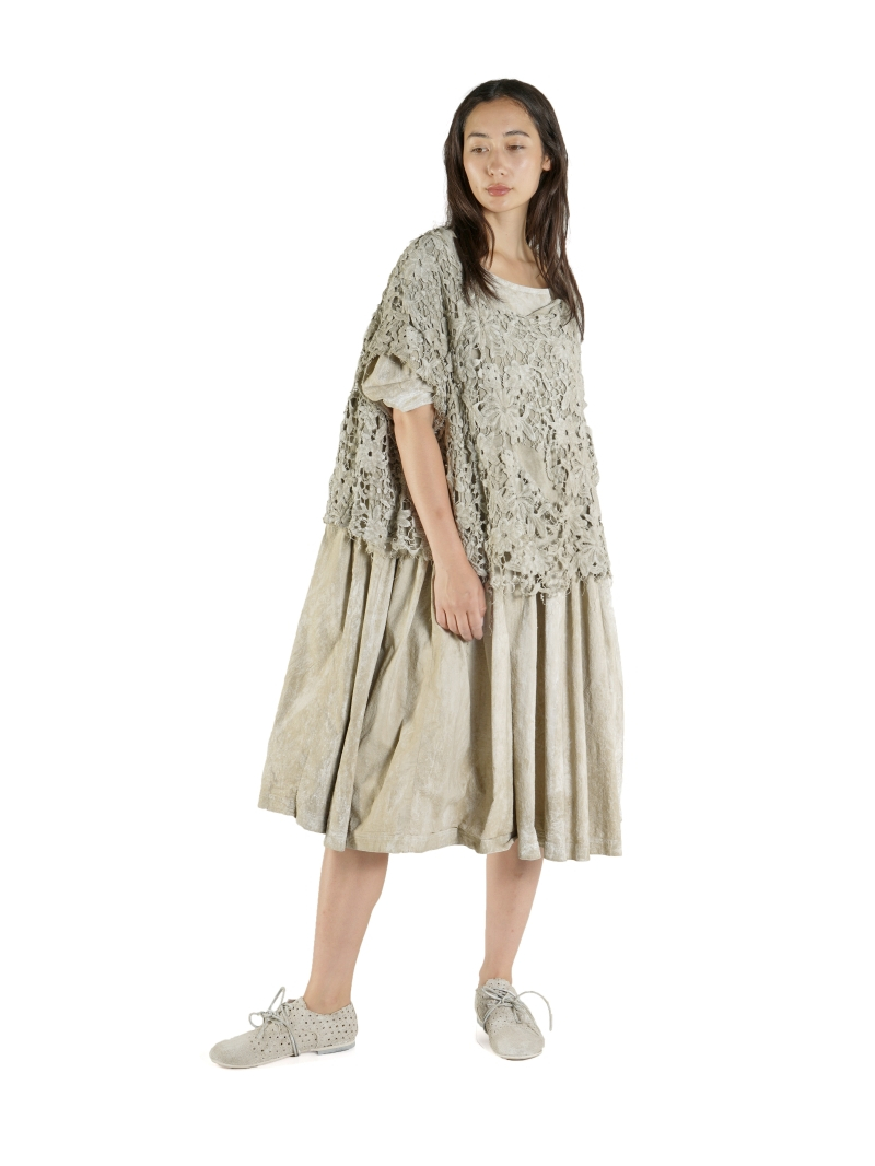 Rundholz DIP - Oversize Viskose Stretch Kleid - 1262240910