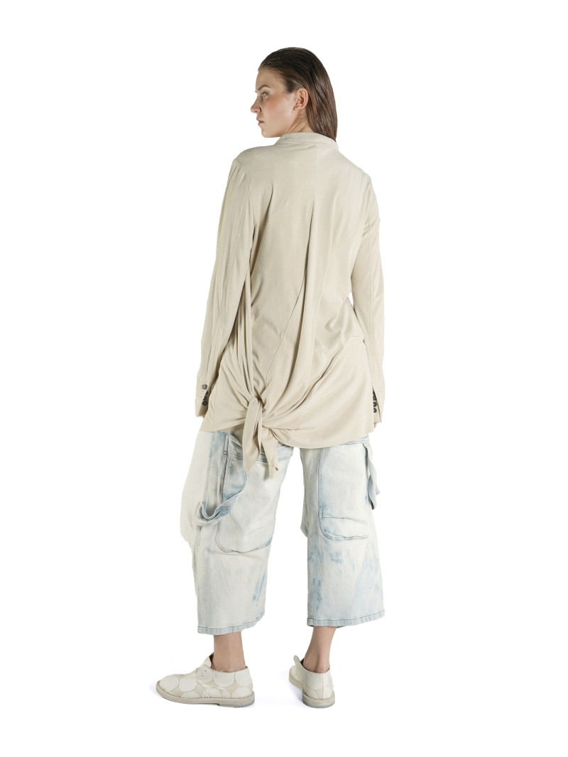 Rundholz - Ballonförmige Hose mit Bandapplikation - 1261040112