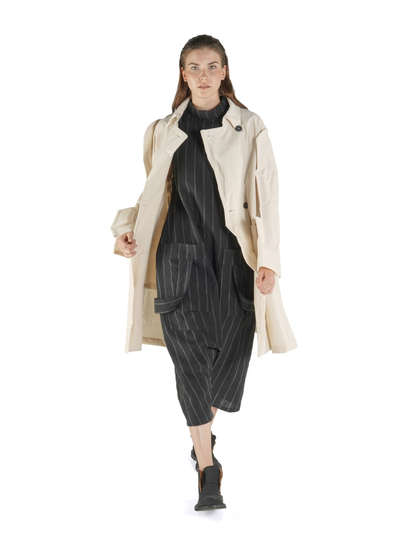 Rundholz - Weiter Cottonshape Mantel - 1261641208