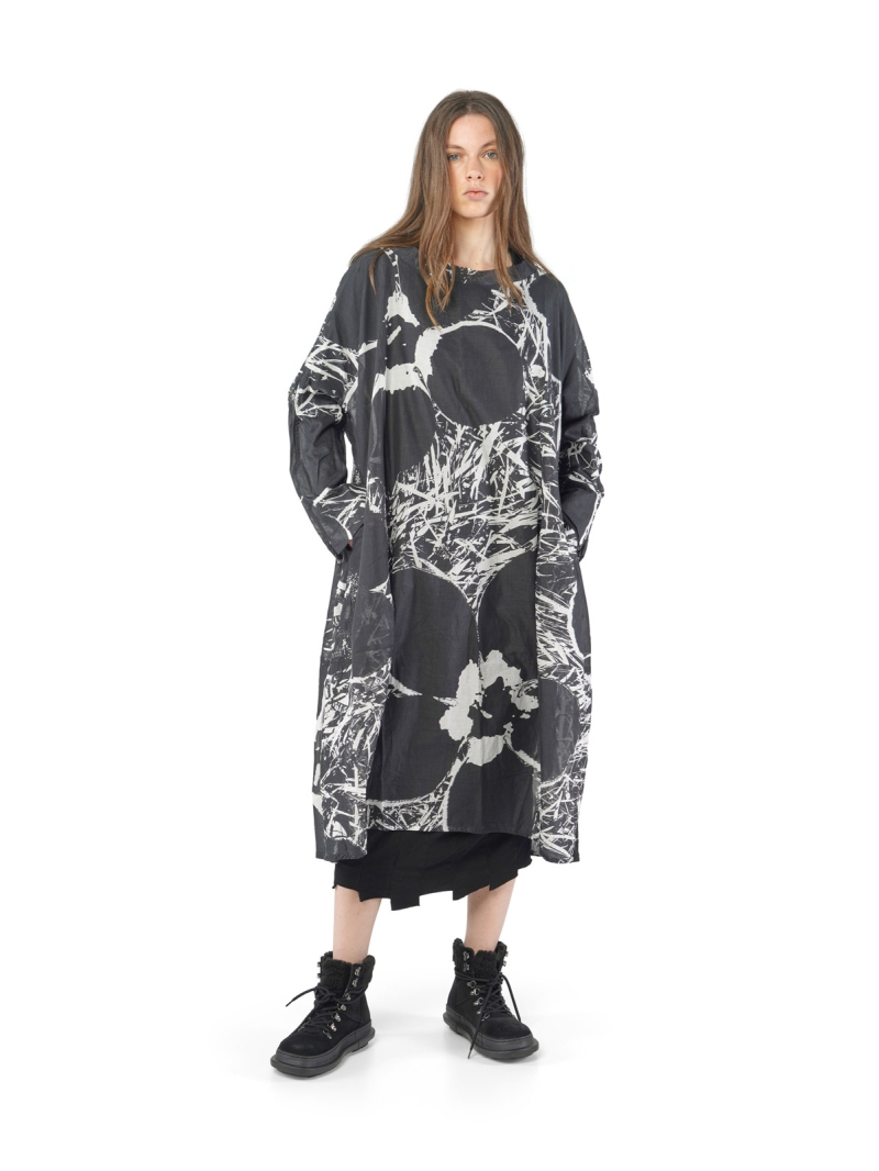 Rundholz Black Label - Pima Baumwoll Jersey Rock mit Teilungsnähten - 2253470307