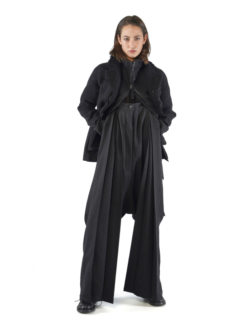 Rundholz - Ausgestellter Kaschmir mix Pullover - 2251440701