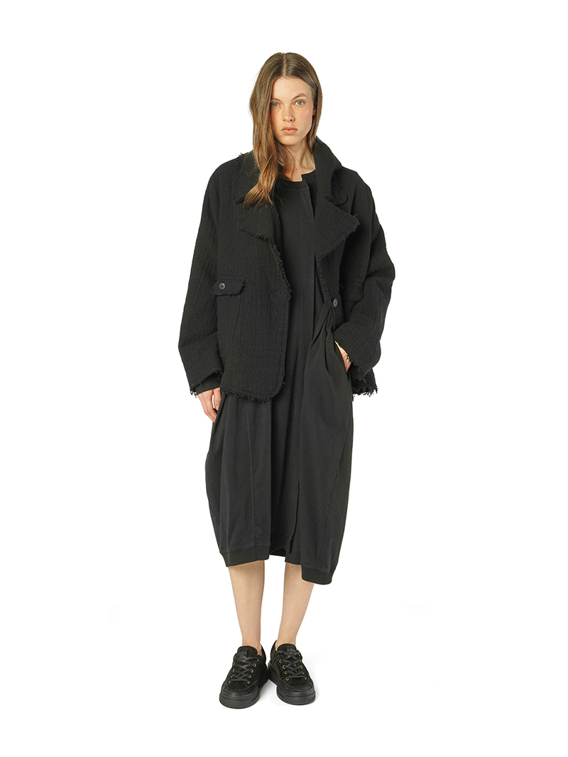 Rundholz Black Label - Boxy Wollblazer mit Karo - 2263281102